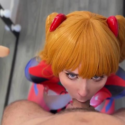Sweetie Fox Asuka Deepthroats & Fucks